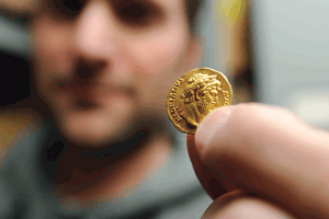 archaeological coin