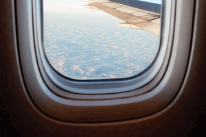 airplane window
