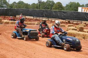 lawnmower race