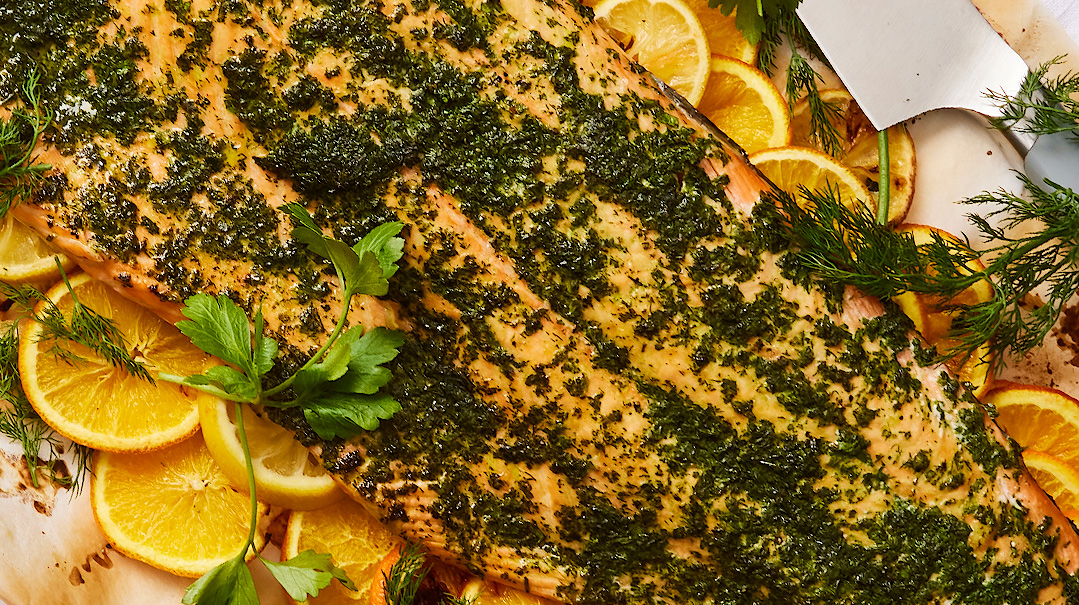 Herb and Citrus Salmon - Mishpacha Magazine